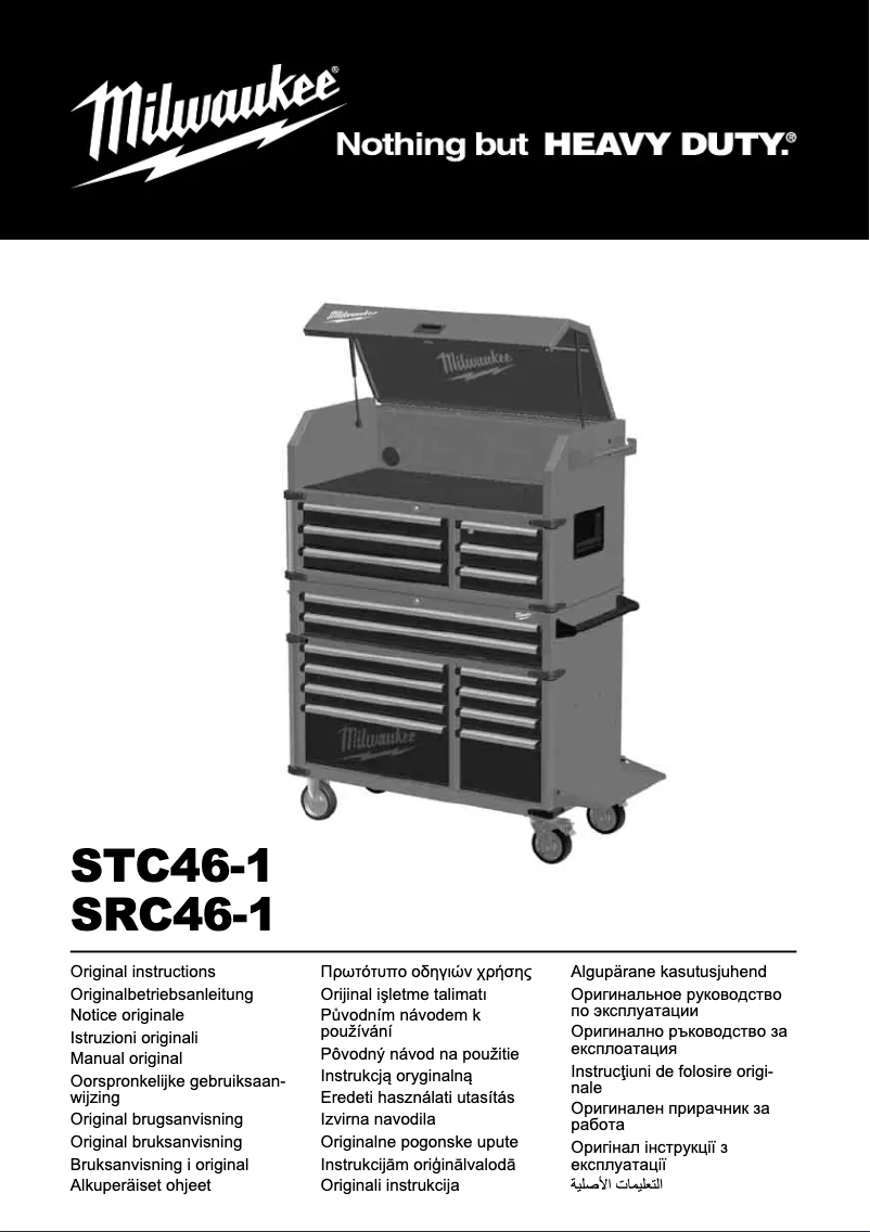 Página nº 1 - Manual de usuario Milwaukee STC46-1