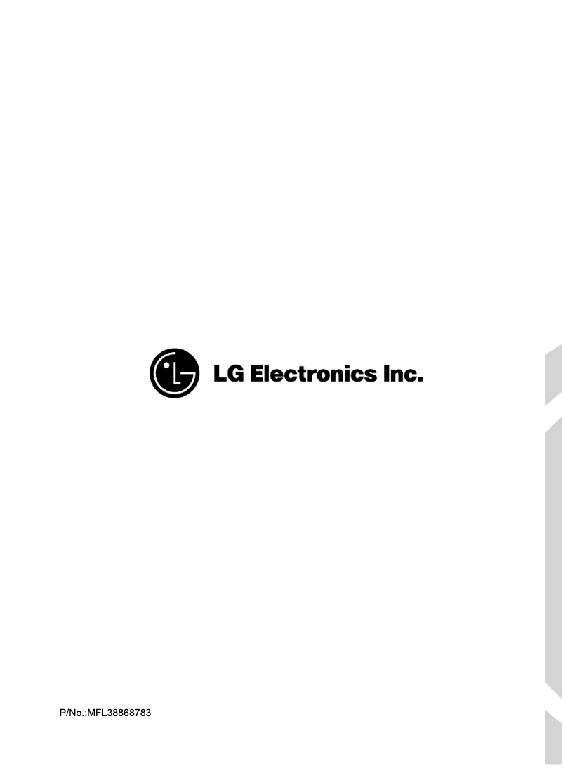 Página 1 del manual Manual de usuario LG WD-1457AFD