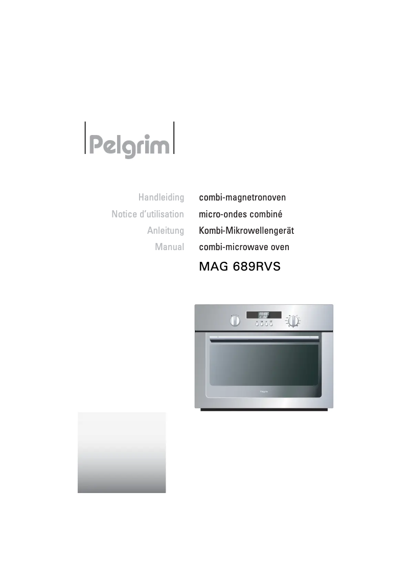 Imagen de la primera página del manual del dispositivo MAG689RVS