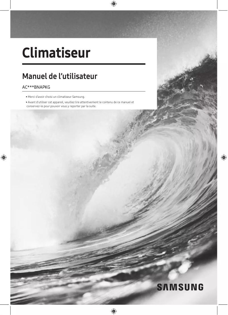 Página 1 del manual Manual de usuario Samsung AC026BNAPKG