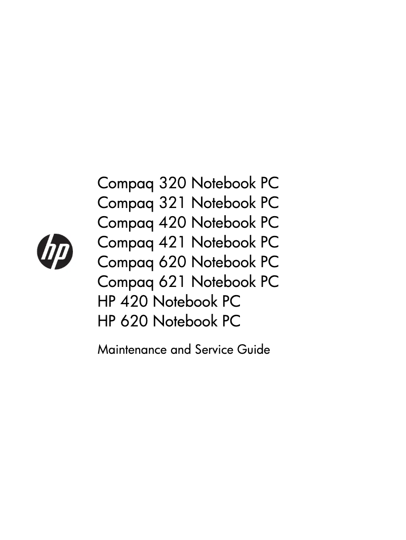 Página 1 del manual Manual de usuario HP Essential 620