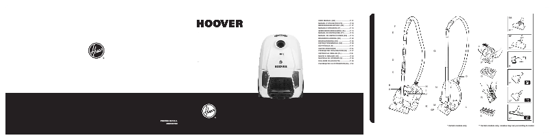 Página 1 del manual Manual de usuario Hoover BV50HM 011