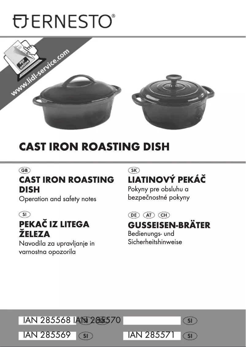 Página 1 del manual Manual de usuario Ernesto IAN 285569