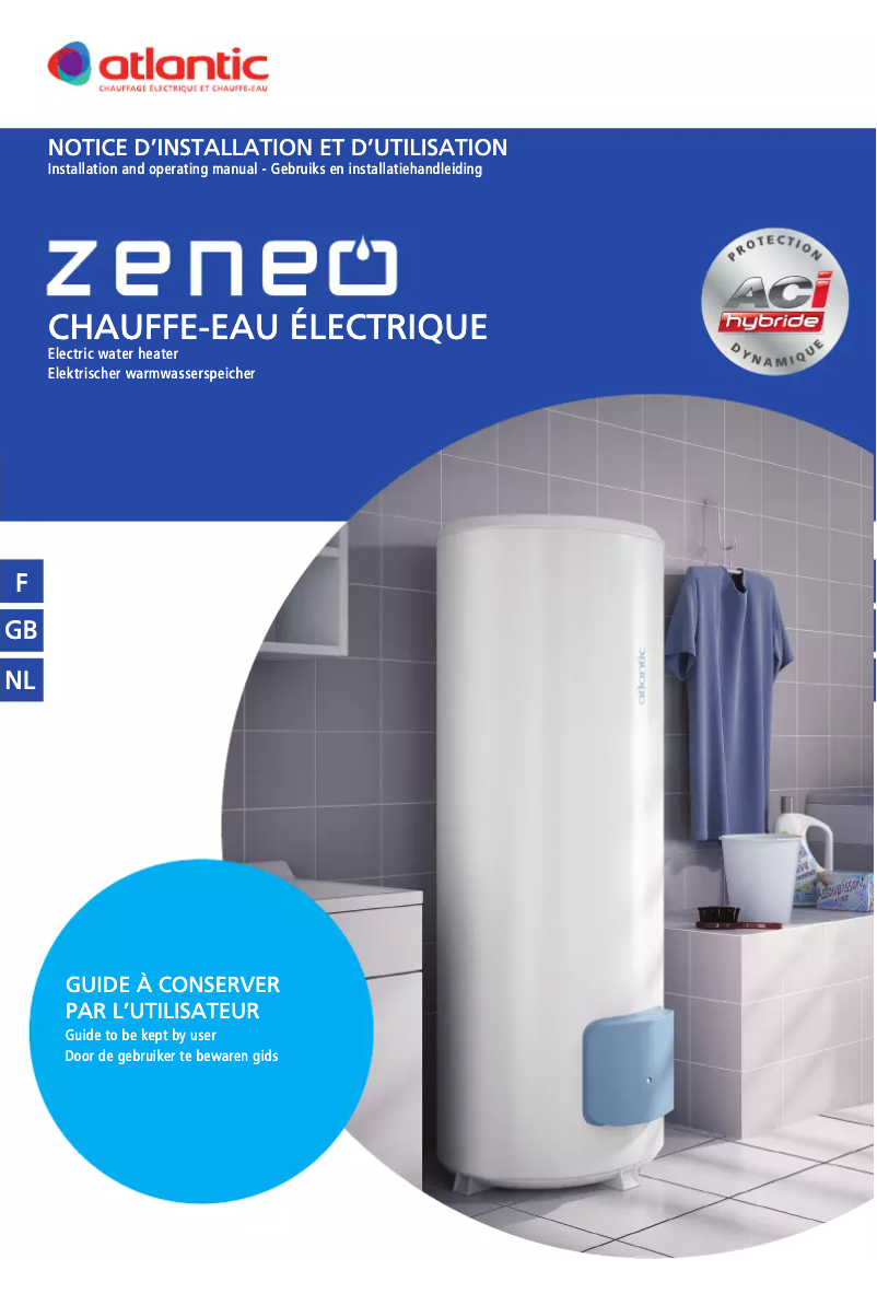 Imagen de la primera página del manual del dispositivo Zeneo