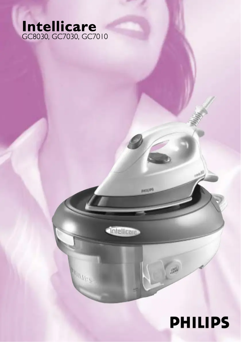 Imagen de la primera página del manual del dispositivo IntelliCare GC8030