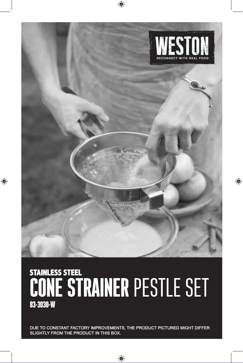 Imagen de la primera página del manual del dispositivo 83-3030-W