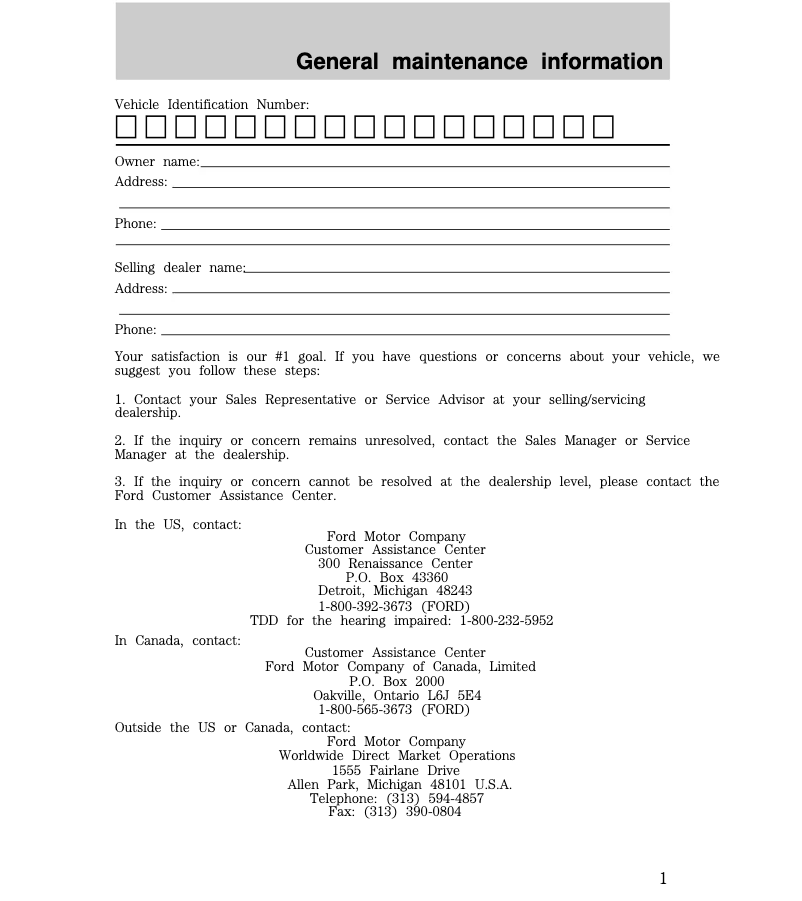 Imagen de la primera página del manual del dispositivo Ranger (1998)