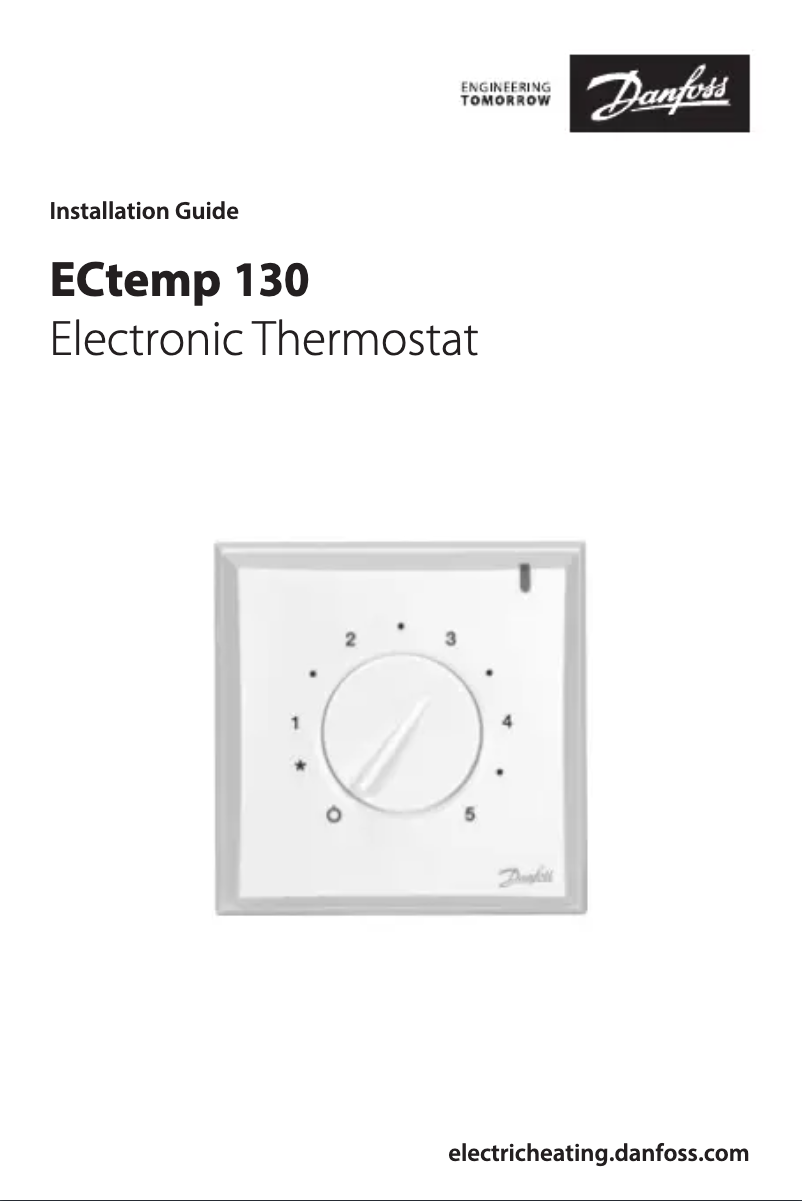 Imagen de la primera página del manual del dispositivo ECtemp 130