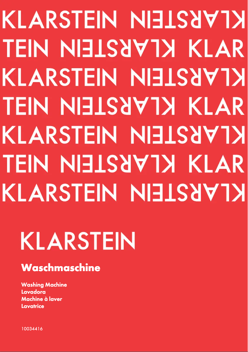 Página 1 del manual Manual de usuario Klarstein 10034416