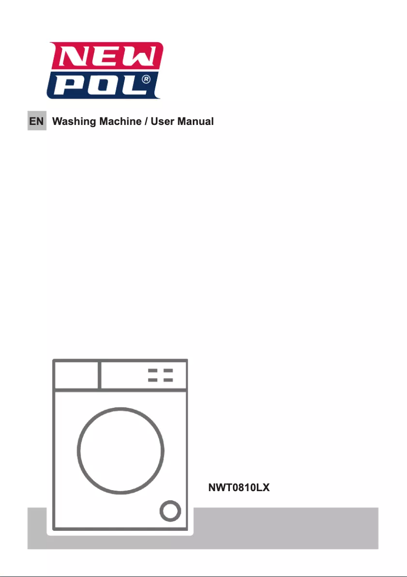 Imagen de la primera página del manual del dispositivo NWT0810LX