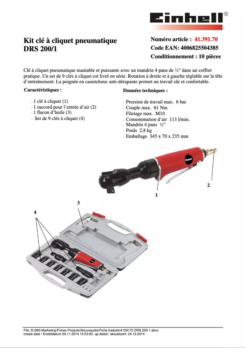 Imagen de la primera página del manual del dispositivo DRS 200/2