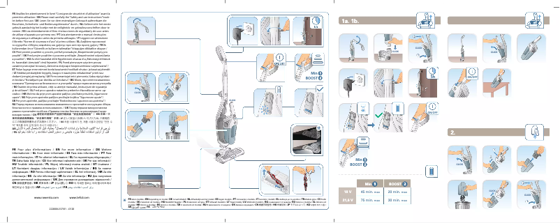 Imagen de la primera página del manual del dispositivo Dual Force 2 in 1 RH6756