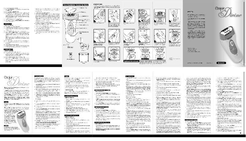Imagen de la primera página del manual del dispositivo Divine AP-17SE