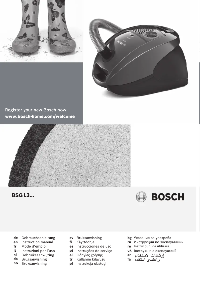 Página 1 del manual Manual de usuario Bosch BSGL3MULT2
