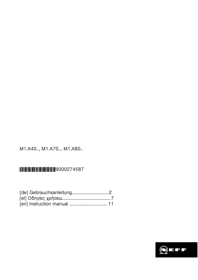 Imagen de la primera página del manual del dispositivo M13A80N0