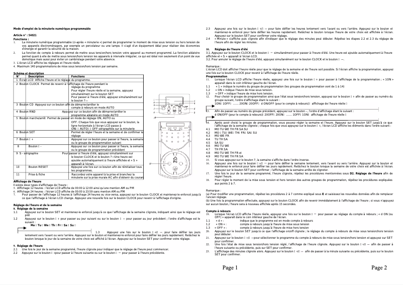 Imagen de la primera página del manual del dispositivo 54029