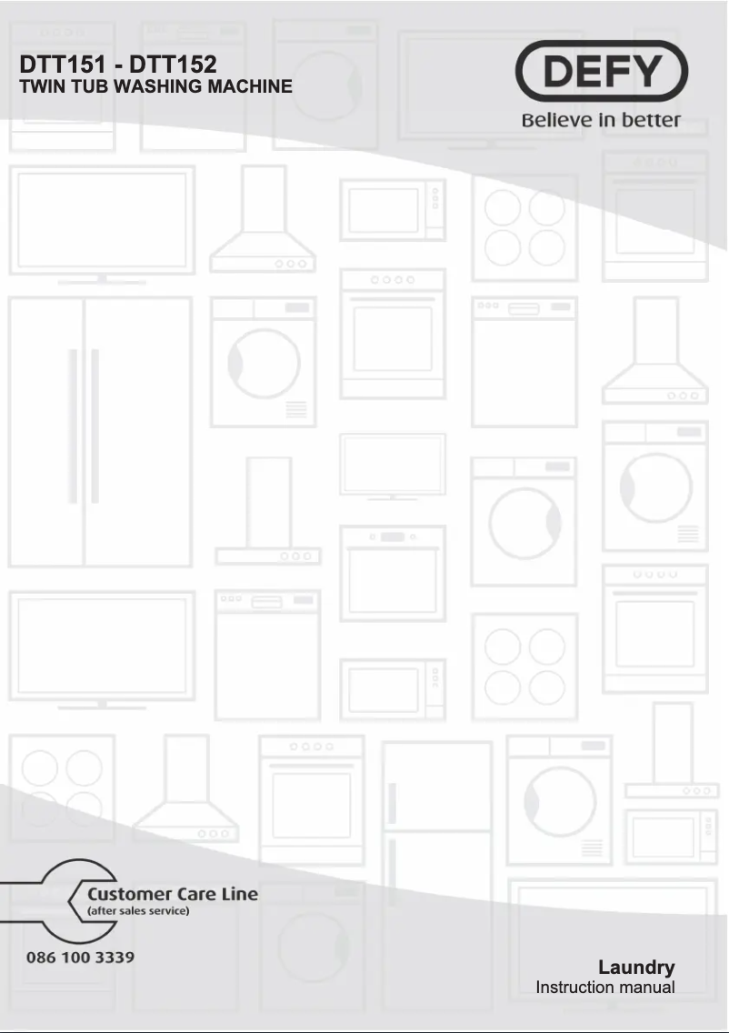 Página 1 del manual Manual de usuario Defy DTT151