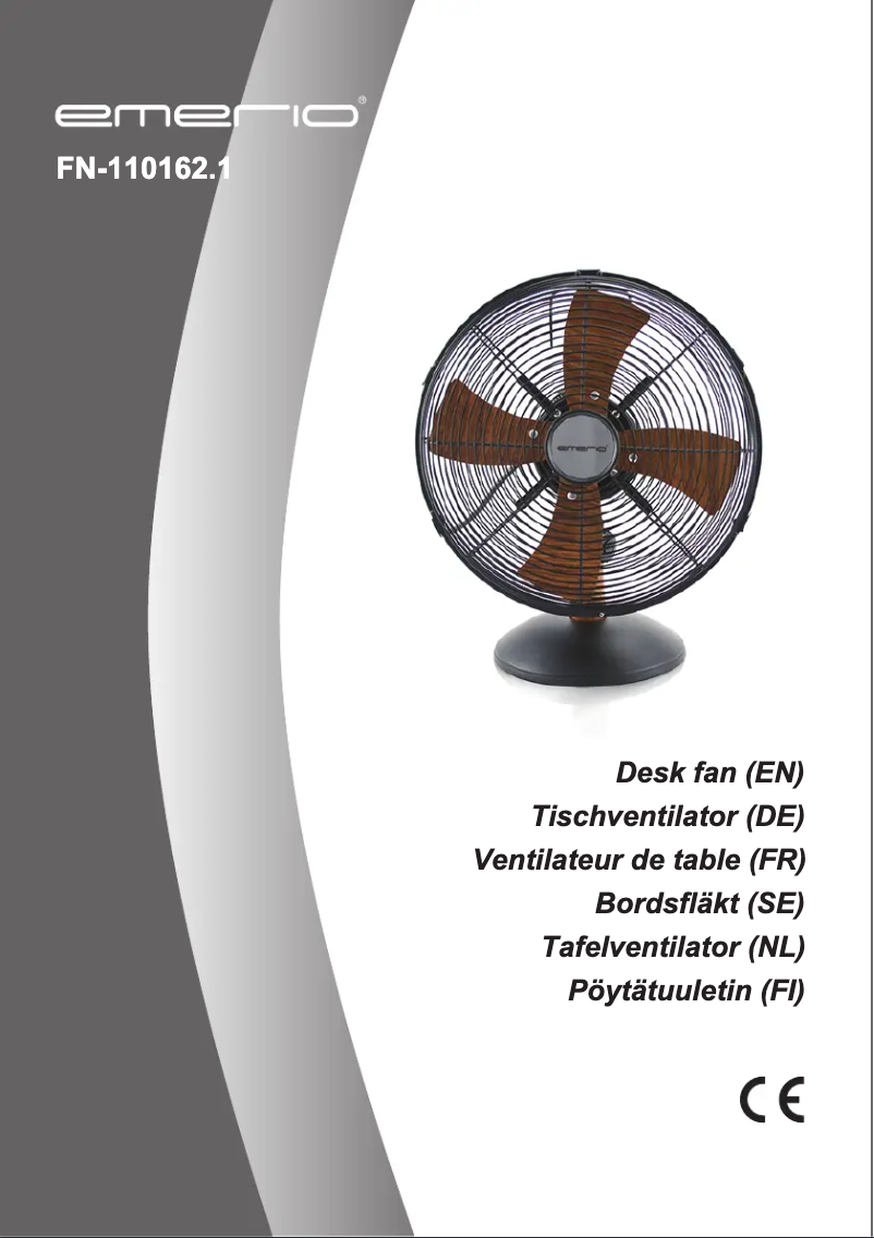 Página 1 del manual Manual de usuario Emerio FN-110162
