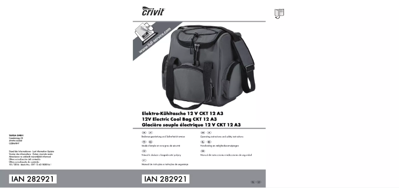 Imagen de la primera página del manual del dispositivo CKT 12 A3