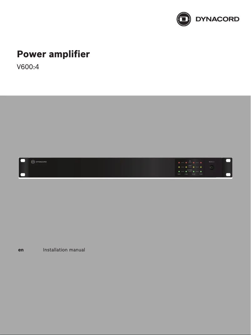 Imagen de la primera página del manual del dispositivo V600:4