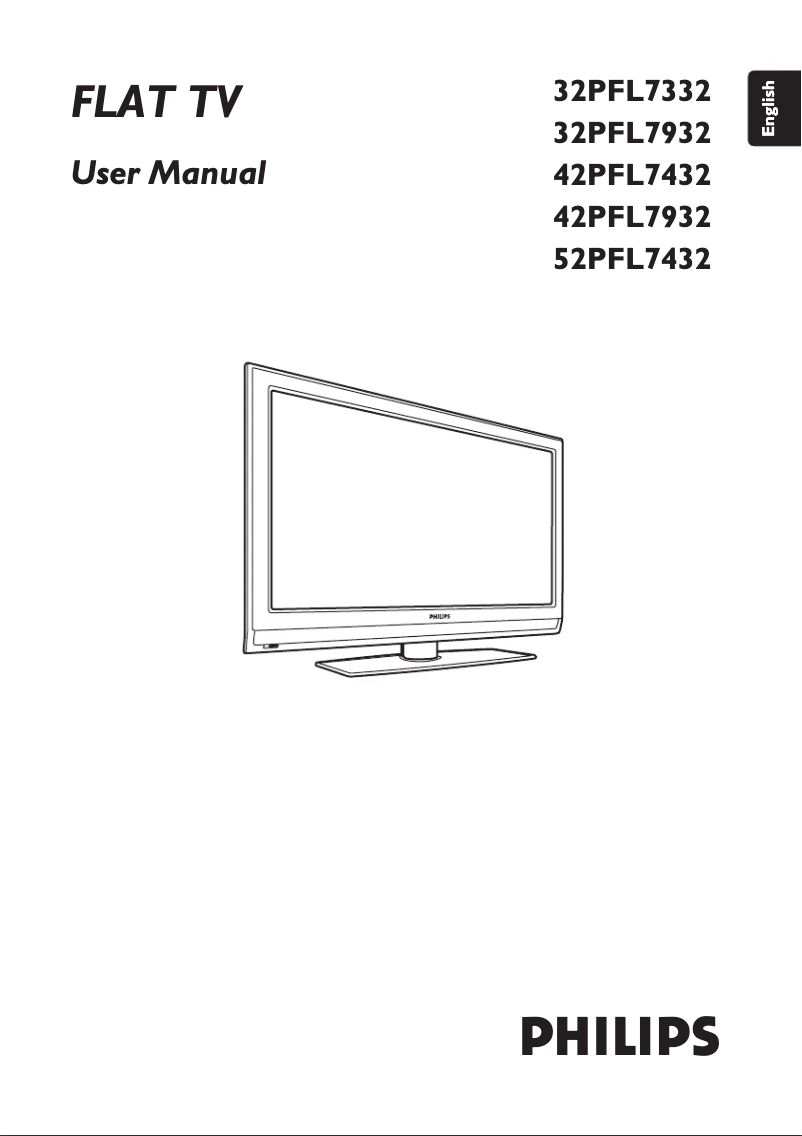 Imagen de la primera página del manual del dispositivo 42PFL7432