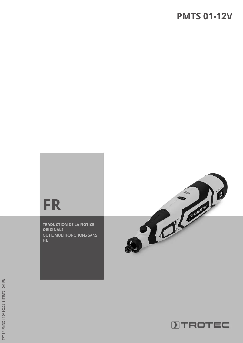 Página nº 1 - Manual de usuario Trotec PMTS 01-12V
