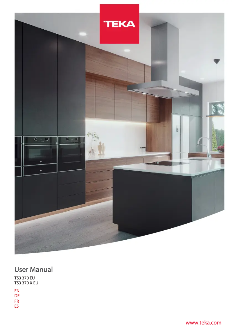 Imagen de la primera página del manual del dispositivo TS3 370