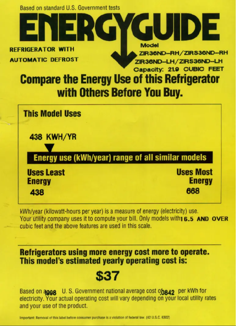 Imagen de la primera página del manual del dispositivo ZIRS36NDRH