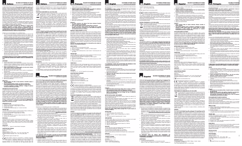 Imagen de la primera página del manual del dispositivo LC19