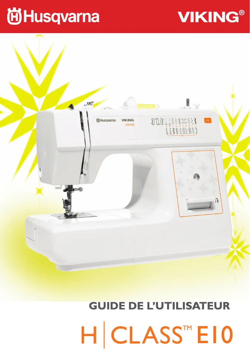Página 1 del manual Manual de usuario Husqvarna-Viking H Class E10