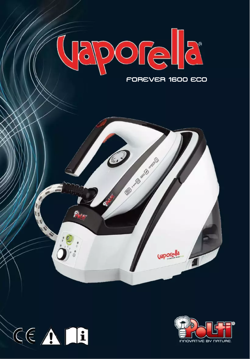 Imagen de la primera página del manual del dispositivo Vaporella Forever 1600 ECO
