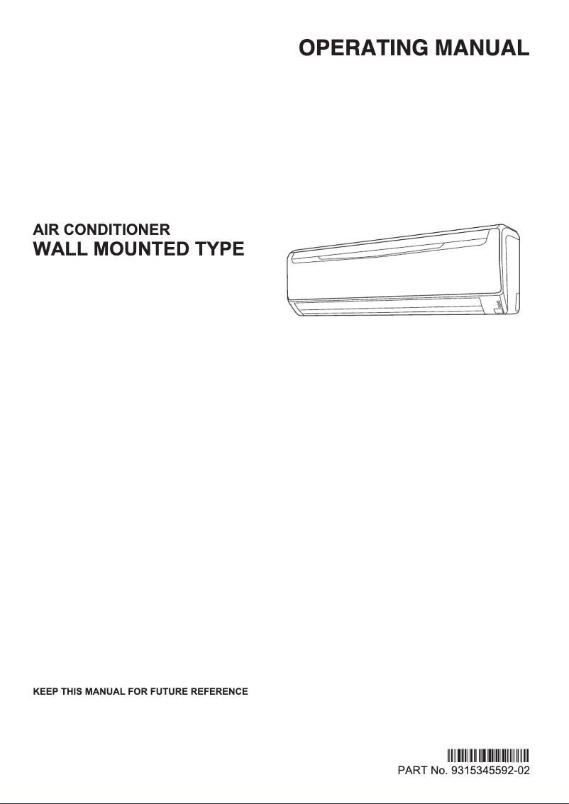 Imagen de la primera página del manual del dispositivo ASGG30LFCE-B