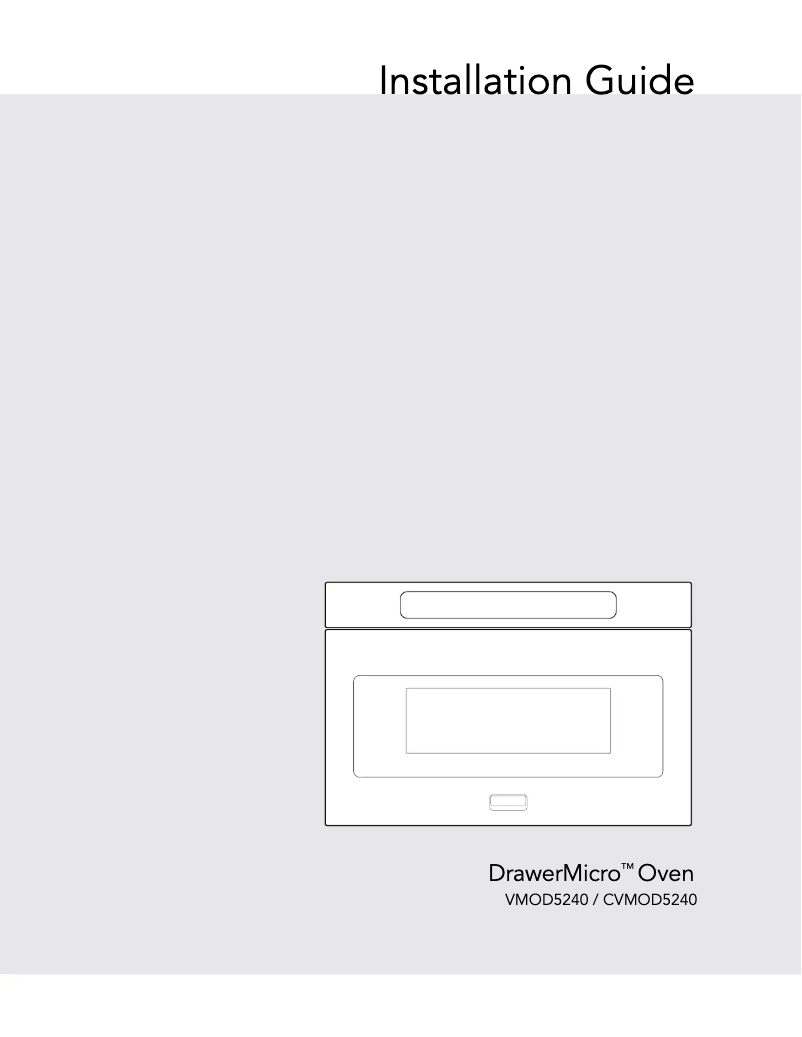 Imagen de la primera página del manual del dispositivo VMOD5240SS