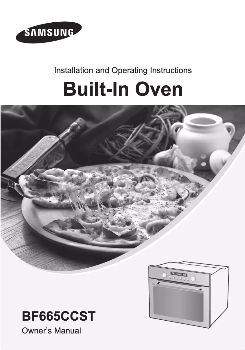 Página 1 del manual Manual de usuario Samsung BF665CCST