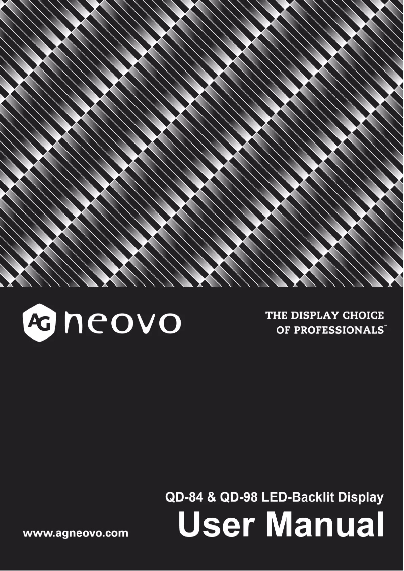 Imagen de la primera página del manual del dispositivo QD-84