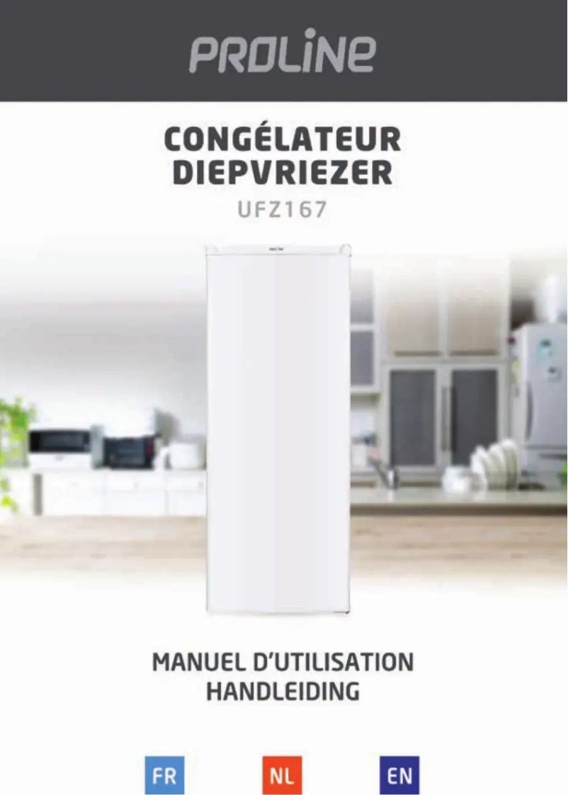 Imagen de la primera página del manual del dispositivo UFZ167