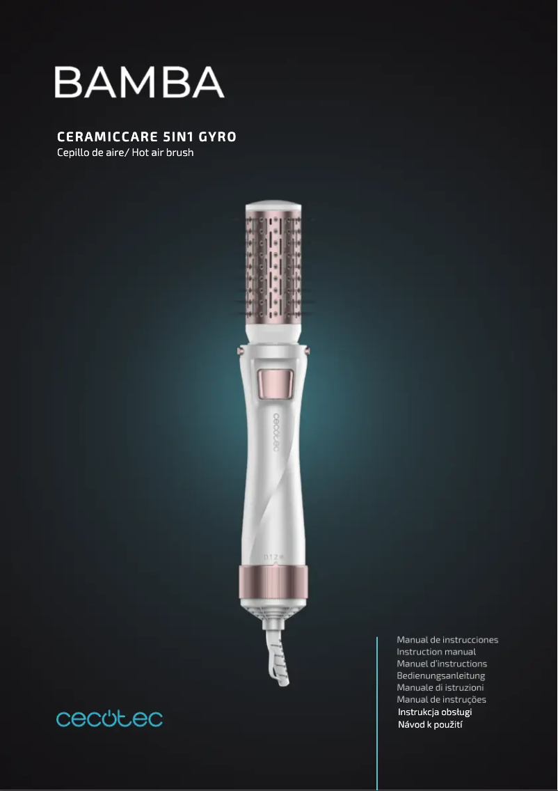 Página nº 1 - Manual de usuario Cecotec CeramicCare 5in1 Gyro