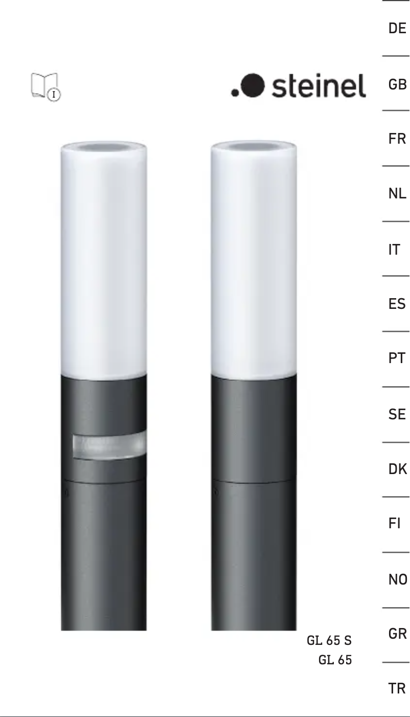 Imagen de la primera página del manual del dispositivo GL 65 S