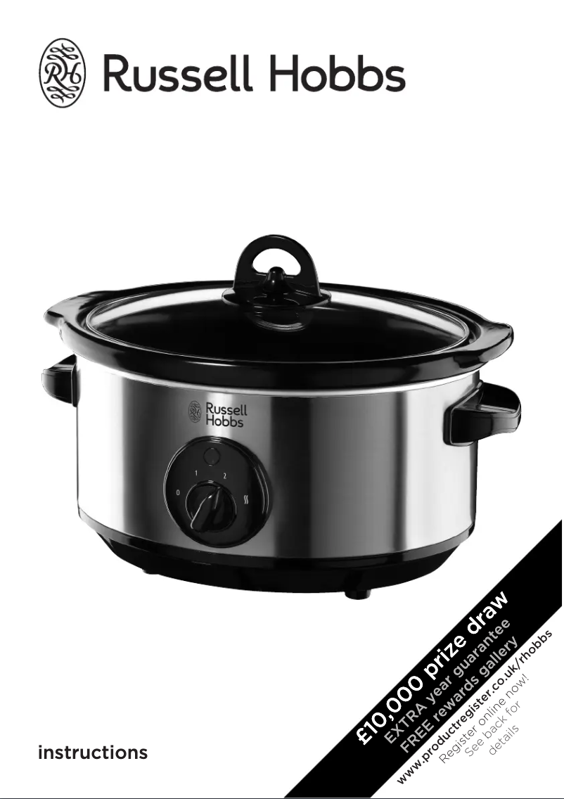 Página 1 del manual Manual de usuario Russell Hobbs 19790