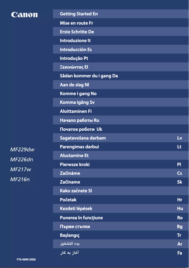 Página 1 del manual Manual de usuario Canon i-SENSYS MF226dn