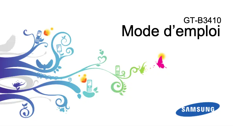 Página 1 del manual Manual de usuario Samsung GT-B3410