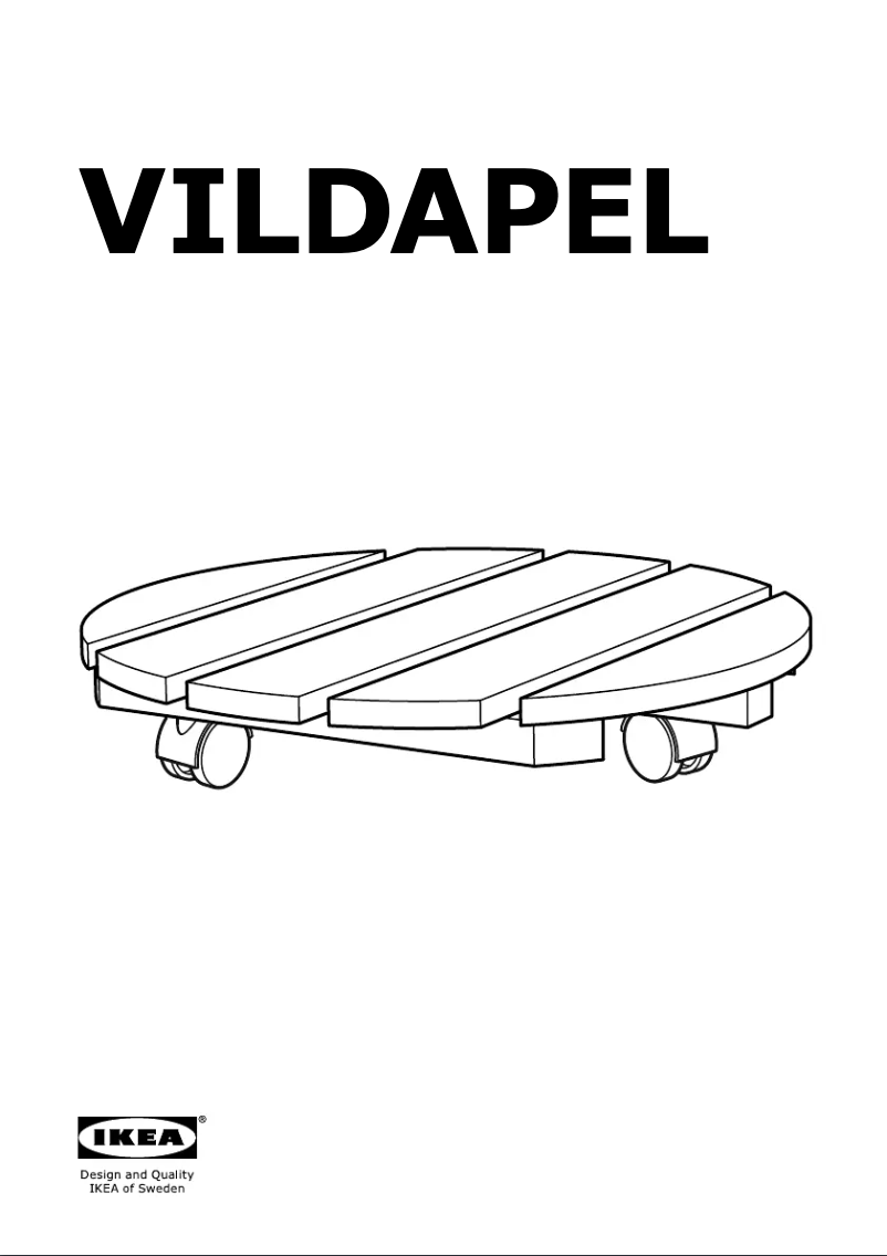 Imagen de la primera página del manual del dispositivo VILDAPEL 802.372.25