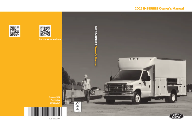 Imagen de la primera página del manual del dispositivo E-Series (2022)