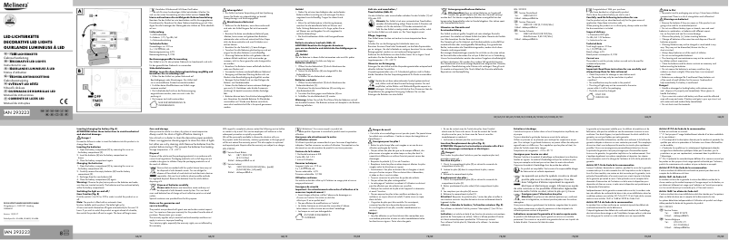 Imagen de la primera página del manual del dispositivo IAN 293223