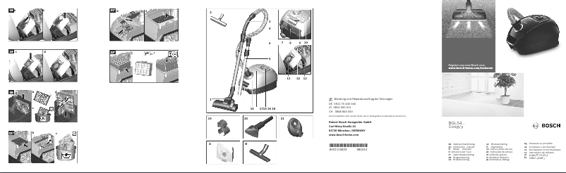 Imagen de la primera página del manual del dispositivo BGLS4PERF