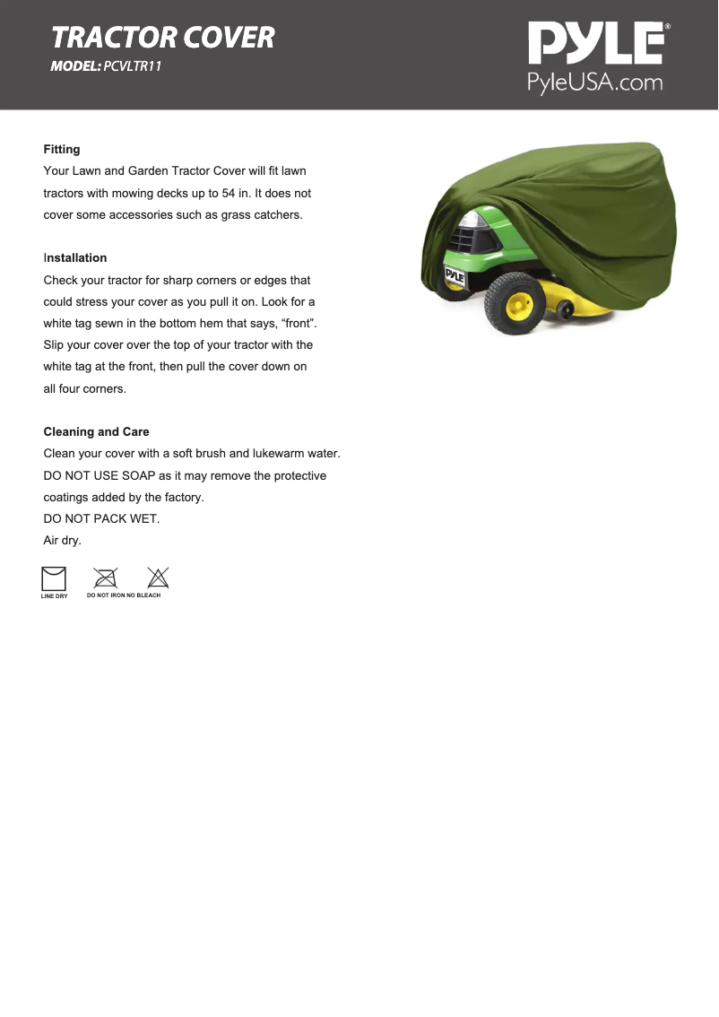 Página 1 del manual Manual de usuario Pyle PCVLTR11