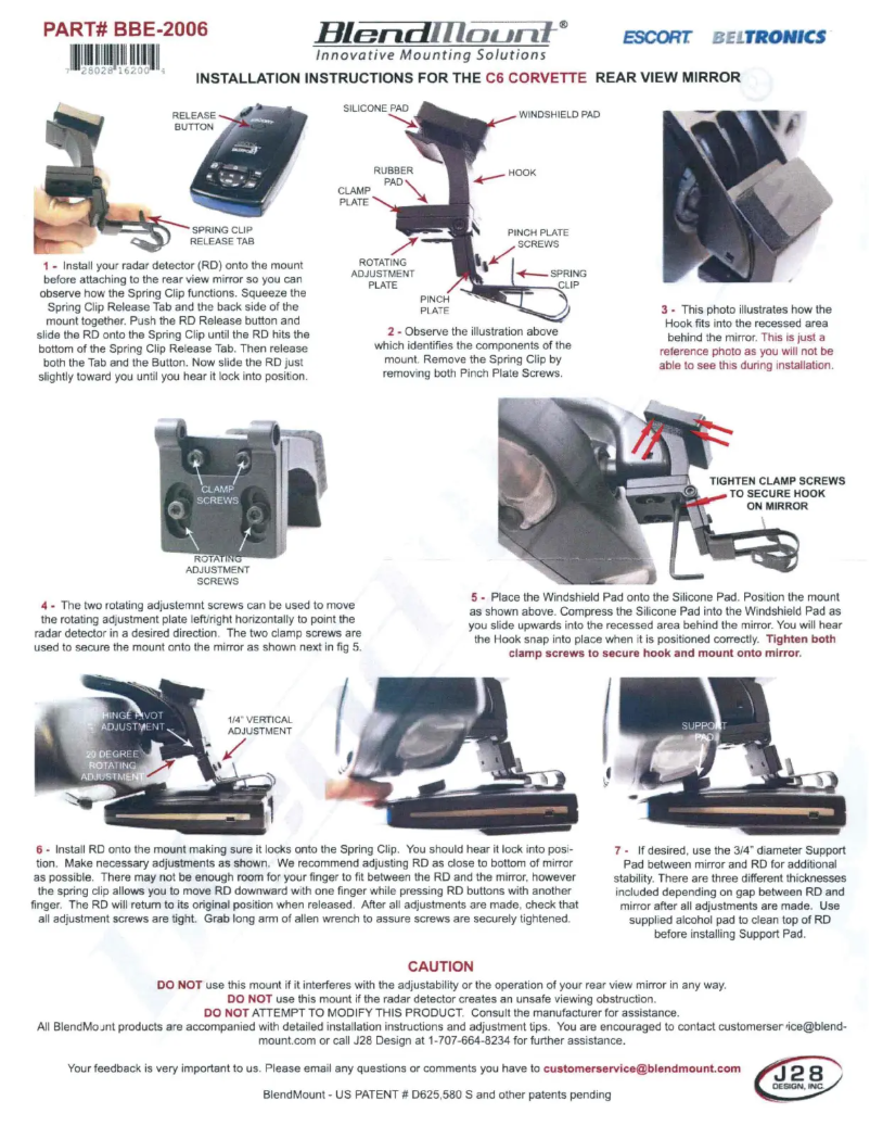 Imagen de la primera página del manual del dispositivo BBE-2006