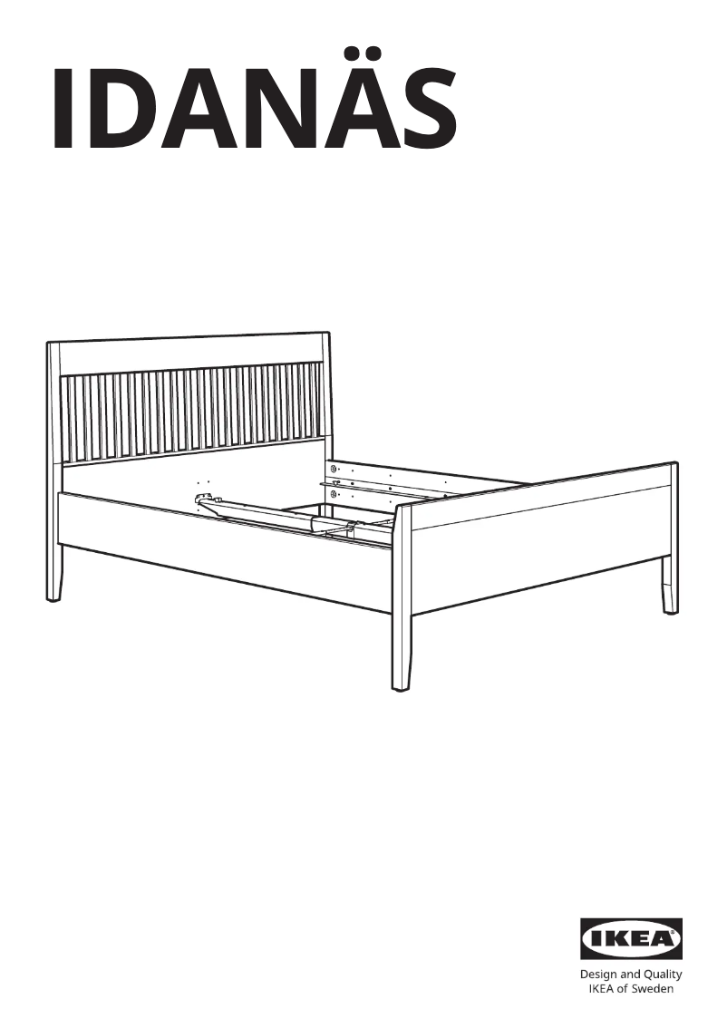 Página 1 del manual Manual de usuario Ikea IDANÄS 004.588.95