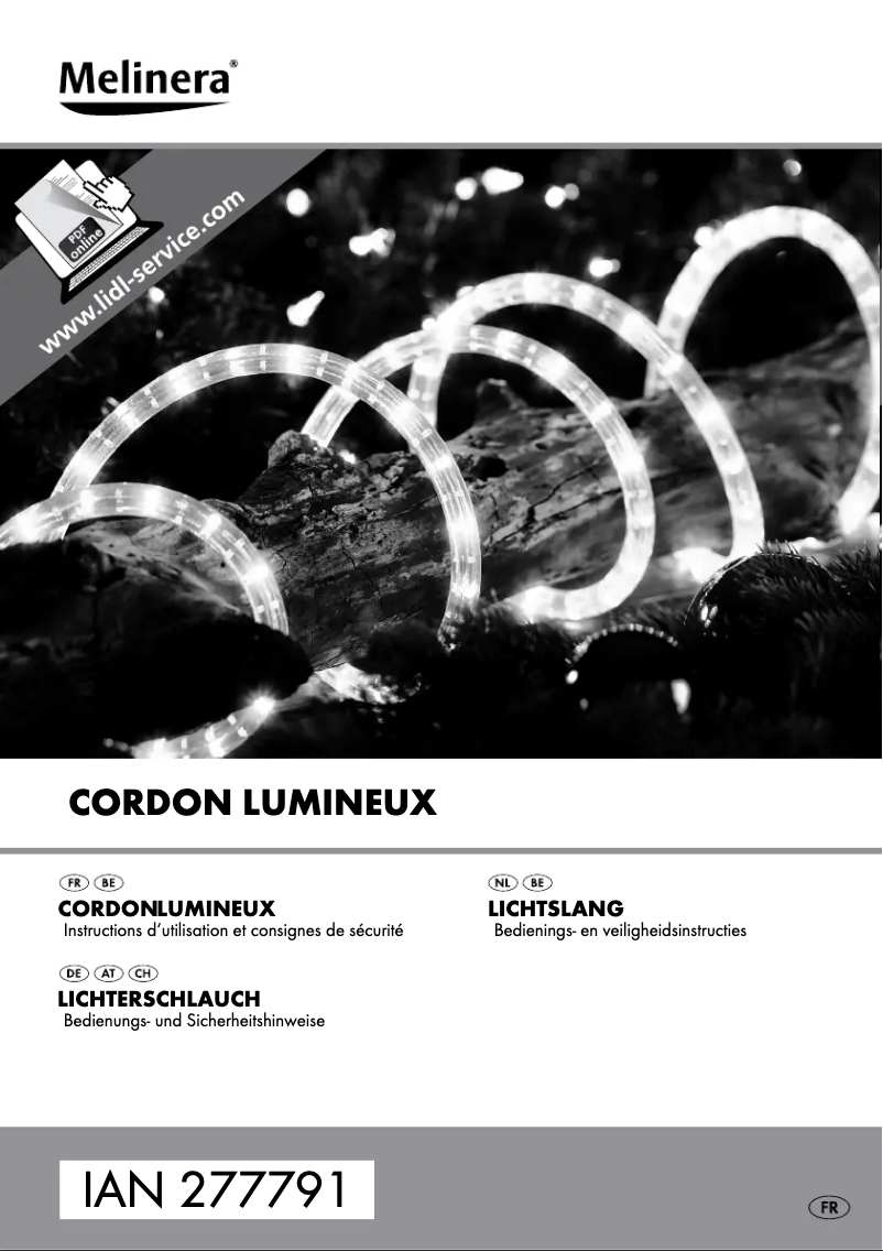 Imagen de la primera página del manual del dispositivo IAN 277791