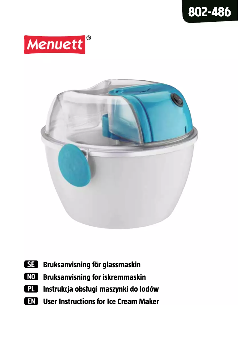 Imagen de la primera página del manual del dispositivo 802-486